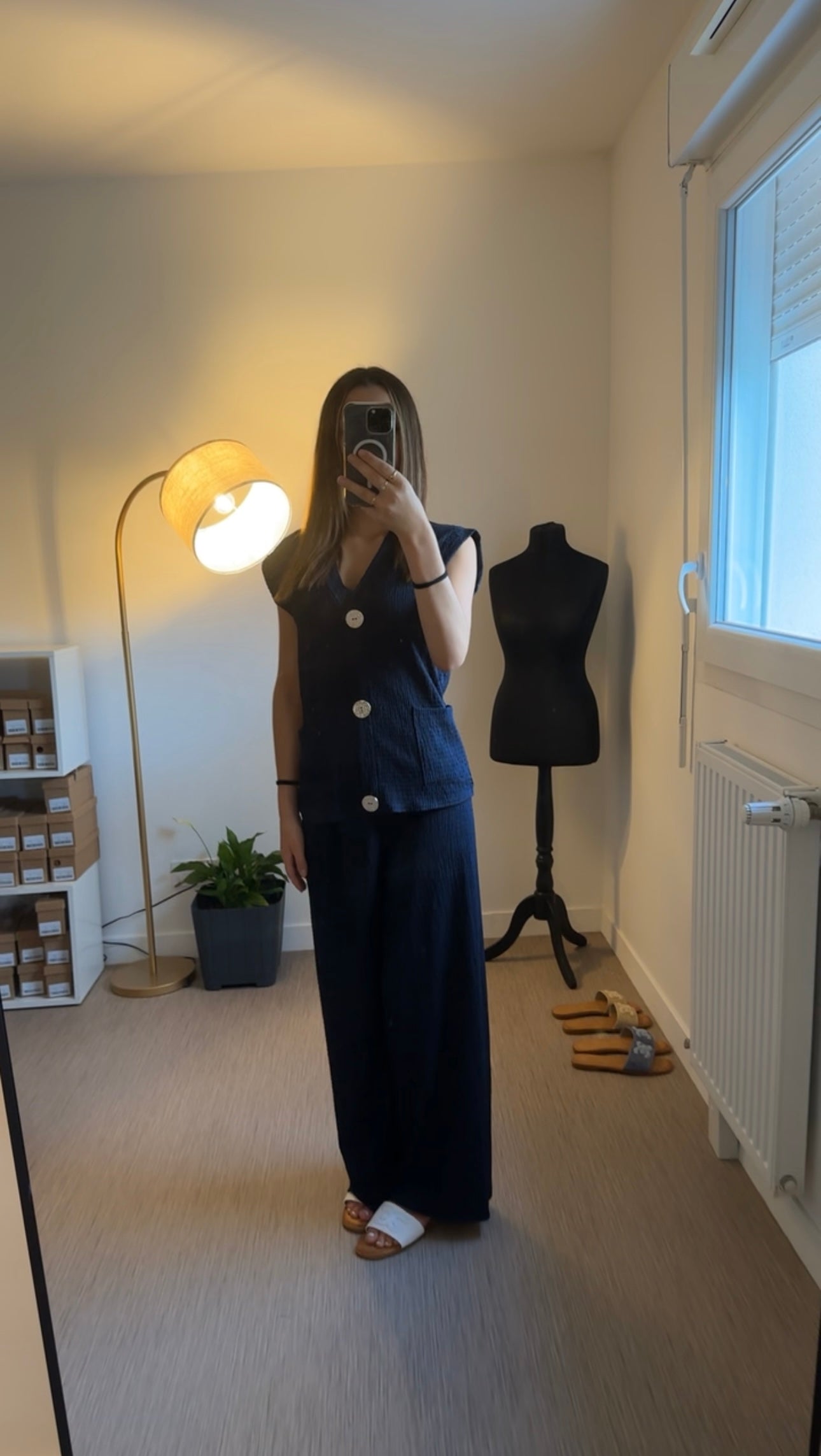 Ensemble bleu nuit Lauriane