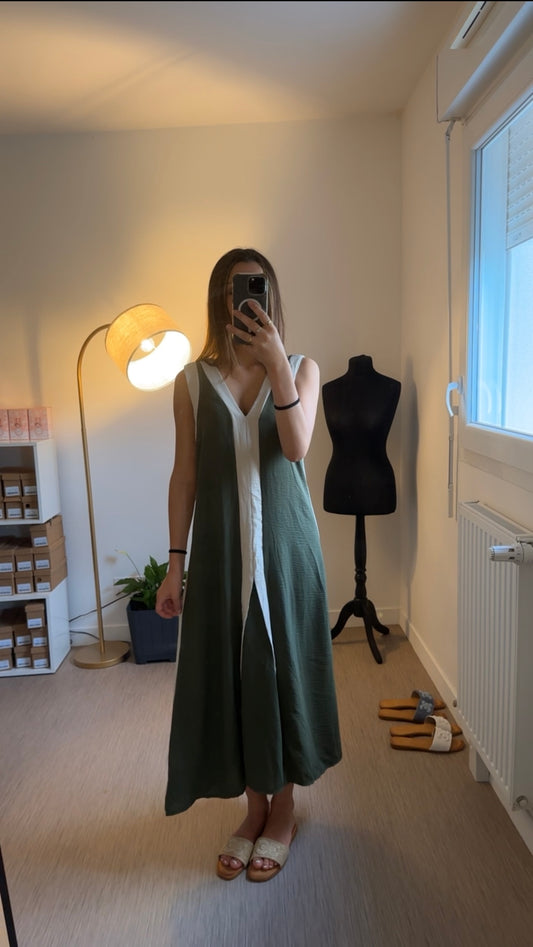 Robe vert Hannah