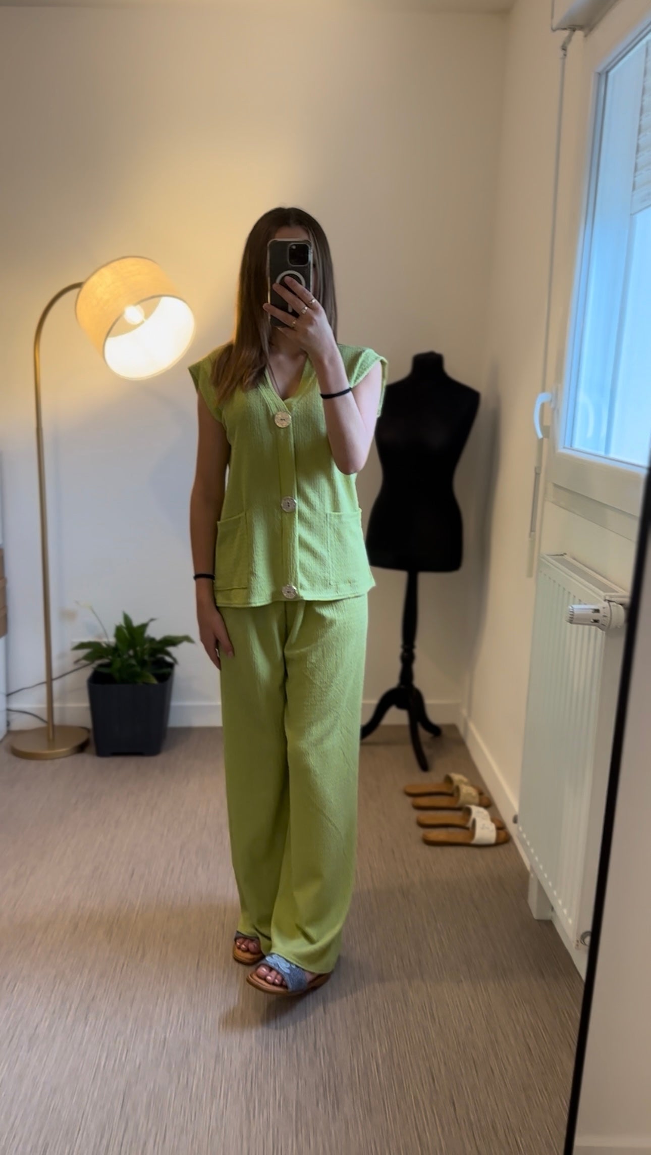 Ensemble vert lauraine