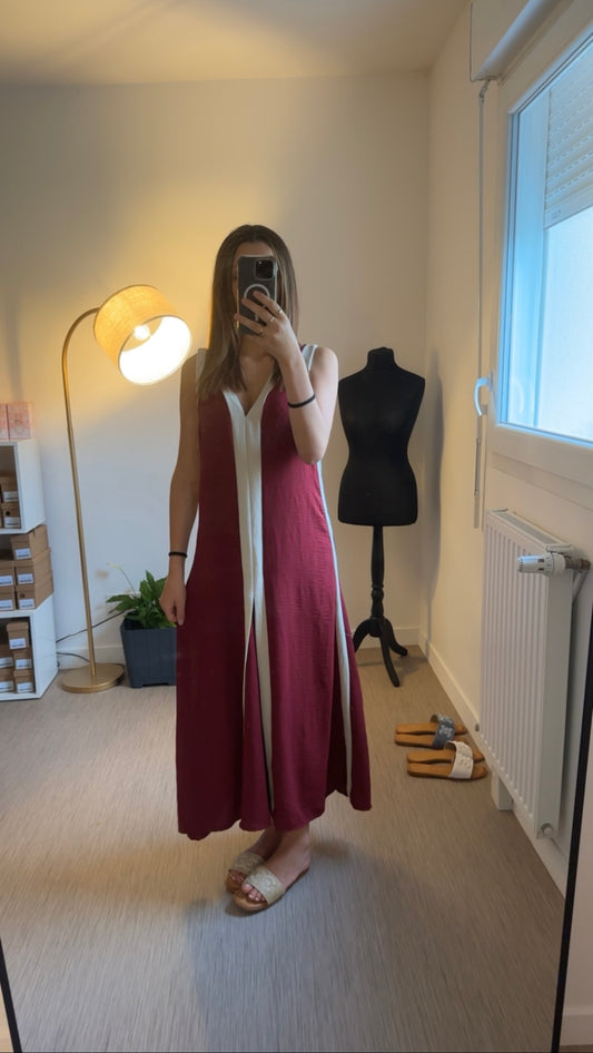 Robe bordeau hannah