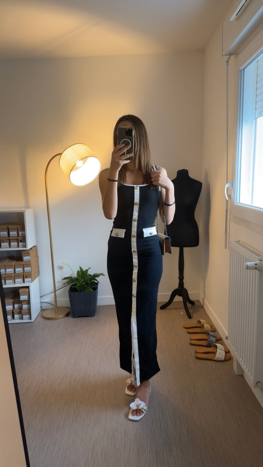 Robe noir lilia