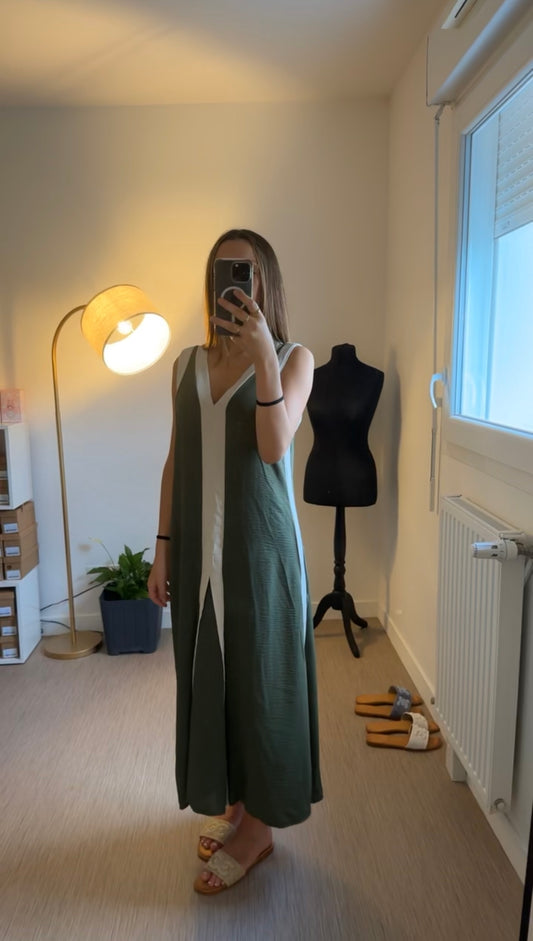 Robe vert Hannah