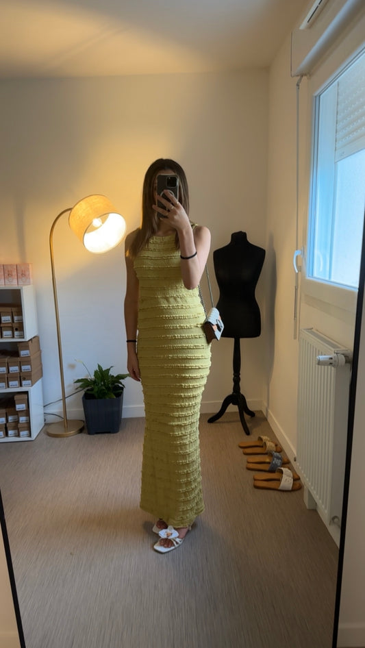 Robe verte mila