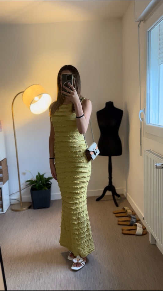 Robe verte mila