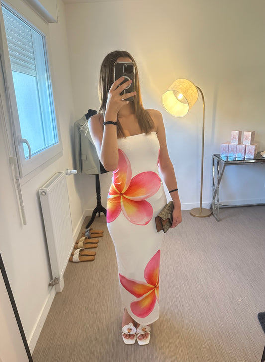 Robe blanche alya