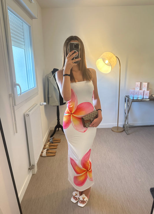 Robe blanche alya