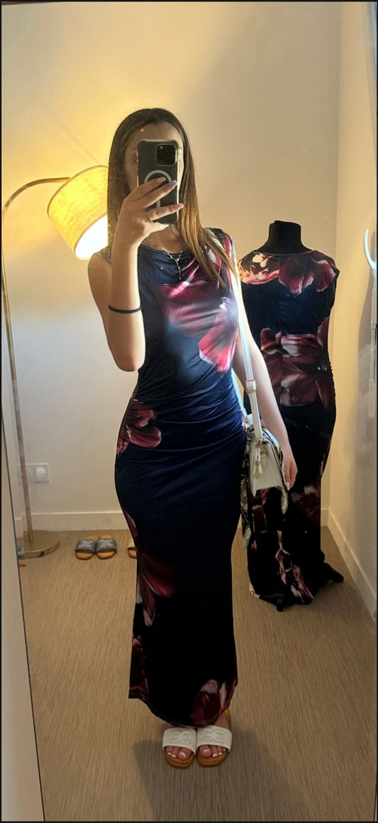 Robe bleu athal