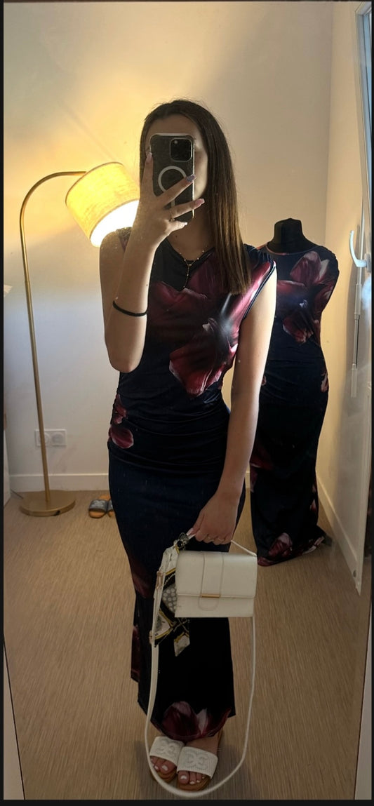 Robe bleu athal